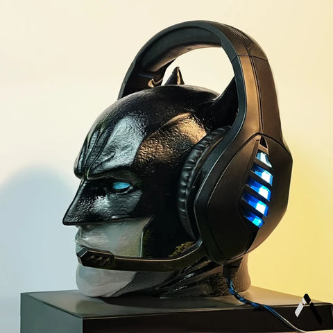 Batman Head Statue & Headphone Stand